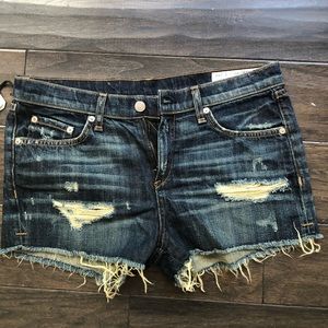 Rag and bone denim shorts